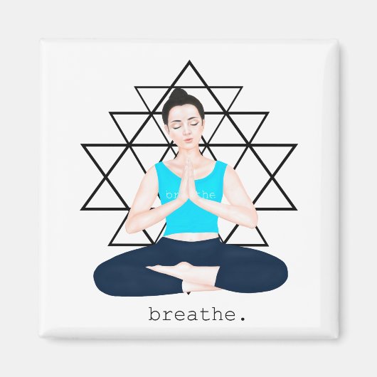 driehoeken, adem magneet (Voorkant)