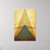 driehoeken canvas afdruk (Voorkant)