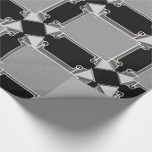 driehoeken deco cadeaupapier (Hoek)