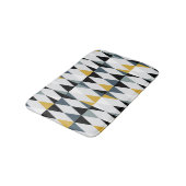 Driehoeken:  geometrisch patroon. badmat (Gekanteld)