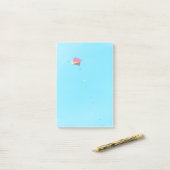 Driehoeken in de hemel post-it® notes (Op bureau)