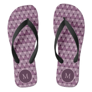 Driehoeken Patroon Teenslippers