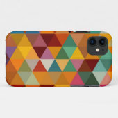 driehoeken Patroonachtergrond. Case-Mate iPhone Case (Achterkant (horizontaal))