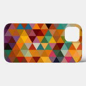 driehoeken Patroonachtergrond. Case-Mate iPhone Case (Achterkant (horizontaal))