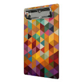  driehoeken Patroonachtergrond. Mini Klembord (Angled2)