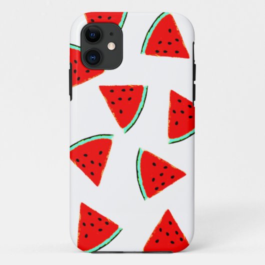 Driehoeken van het Watermelonpatroonpatroon Case-Mate iPhone Case (Achterkant)
