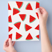 Driehoeken van het Watermelonpatroonpatroon Flyer (Hand)