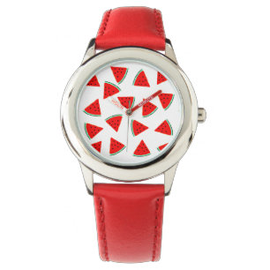 Driehoeken van het Watermelonpatroonpatroon Horloge