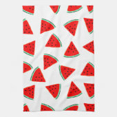 Driehoeken van het Watermelonpatroonpatroon Theedoek (Verticaal)