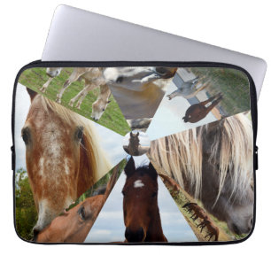 Driehoeken voor acht paarden, laptophoes laptop sleeve