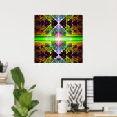 Driehoekig Prisma Poster (Thuiskantoor)
