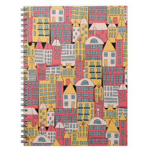 Driehoekige geometrische: kleurrijke Abstracte ach Notitieboek