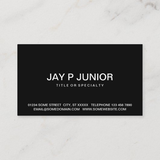 driehoekige klassieke groene camper van visitekaartje (Achterkant)