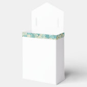 driehoekige lint geschenkdoos bedankdoosjes (Geopend)