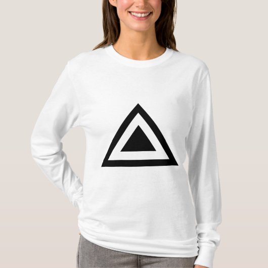 Driehoekige Pijl 01 T-shirt (Voorkant)