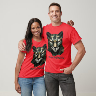 "Driehoekige Puma Majesteit" T-shirt