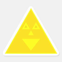 driehoekige Sticker