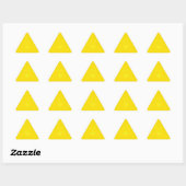 Driehoekige Sticker (Vel)