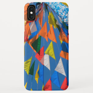 Driehoekige vlag decoratie iPhone XS max hoesje