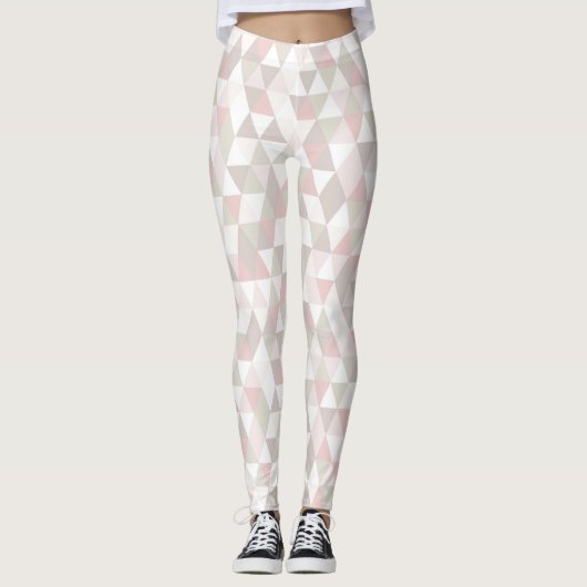 Driehoekige vorm Geometrische blindheid Leggings v (Voorkant)