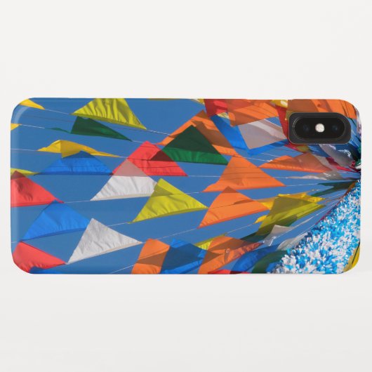 Driehoekmarkering van de vlag Case-Mate iPhone case (Achterkant (horizontaal))