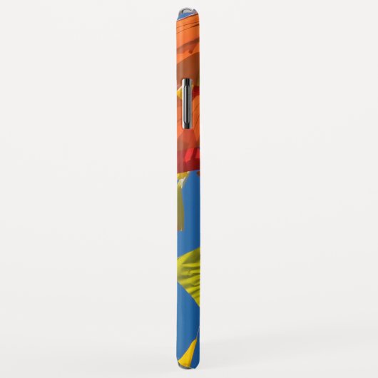 Driehoekmarkering van de vlag Case-Mate iPhone case (Achterkant/rechts)