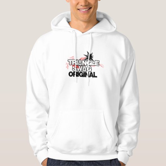 Driehoeksdraaiend origineel hout. hoodie (Voorkant)