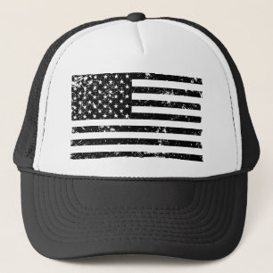 Driehoekshat van de Amerikaanse vlag II Trucker Pet