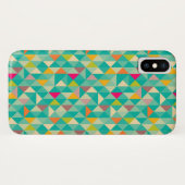 Driehoekspatroon Case-Mate iPhone Case (Achterkant (horizontaal))
