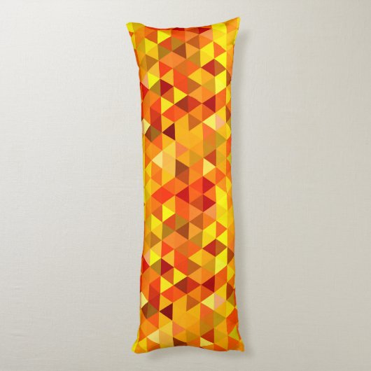  driehoekspatroon I + jouw ideeën Lichaamskussen (Achterkant (Verticaal))