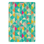 Driehoekspatroon Mini Klembord (Achterkant)