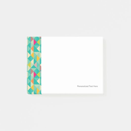 Driehoekspatroon Post-it® Notes (Voorkant)