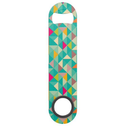 Driehoekspatroon Speed Flessenopener (Voorkant)