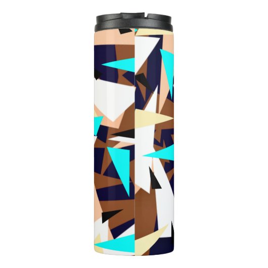 Driehoekspatroon Thermosbeker (Achterkant)