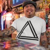 driehoekspunt t-shirt