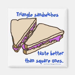 Driehoekssandwiches Magneet