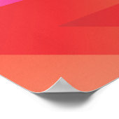 Driehoeksspellen Poster (Hoek)