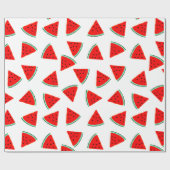 driehoekswatermeloenen cadeaupapier (Vlak)