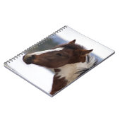 driekleurig paard notitieboek (Linkerzijde)
