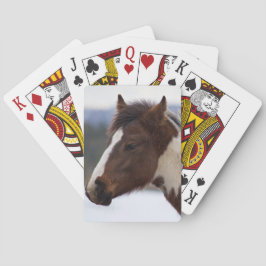 driekleurig paard pokerkaarten