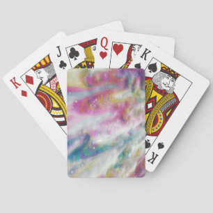 Driekleurige Bubbel Pokerkaarten