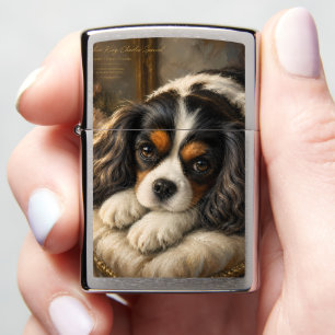 Driekleurige Cavalier King Charles Spaniel Pup   P