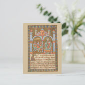 Driekoningen Drie Koningen Wijze Mannen Kerst Midd Briefkaart (Staand voorkant)