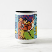 driekoppige draak mok (Midden)