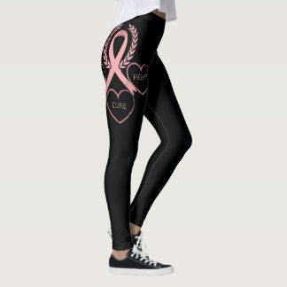  driekwart hartroze lint leggings