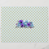 drieledig BRITSE Rustic Wedding Destination Event Flyer (Voorkant)