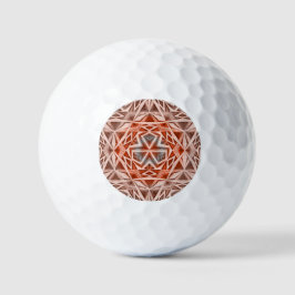 Drieluik Patroon Golfballen