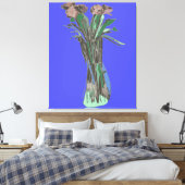 Drieluik Wall Art Imperfect Bloemen Nog steeds blo Canvas Afdruk (Insitu (Slaapkamer))