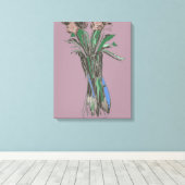 Drieluik Wall Art Imperfect Bloemen Nog steeds blo Canvas Afdruk (Insitu (Houten vloer))