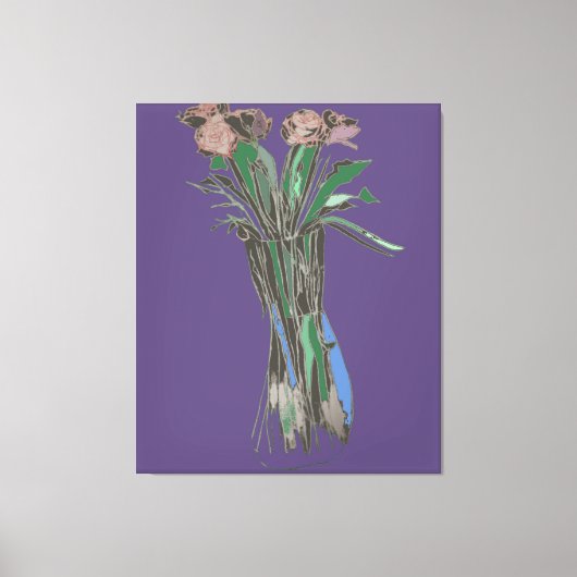 Drieluik Wall Art Imperfect Bloemen Nog steeds blo Canvas Afdruk (Voorkant)